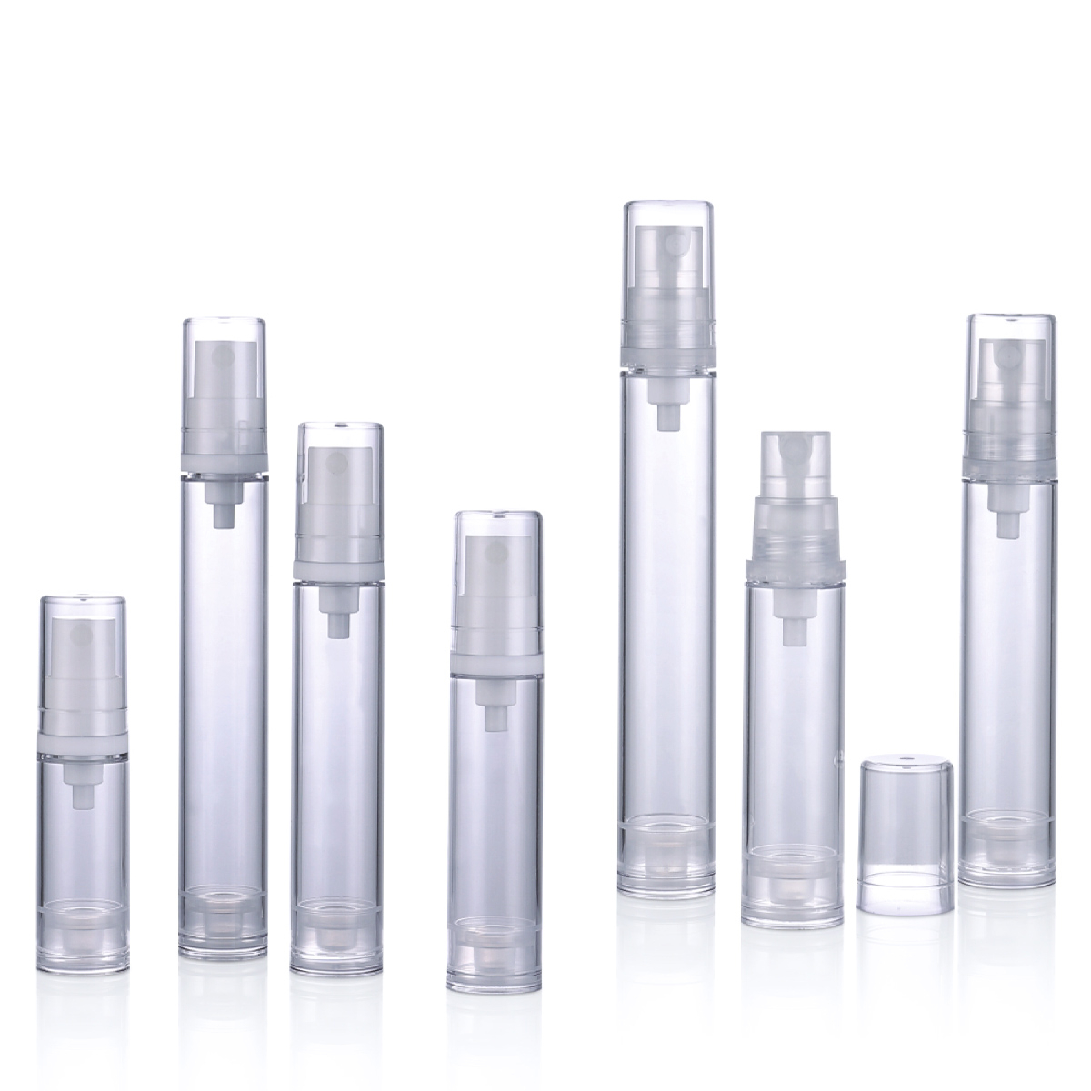 5 ml 10 ml 12 ml 15 ml pp som spraypumpflaska Lotion Airless Pump Cream Bottle L12