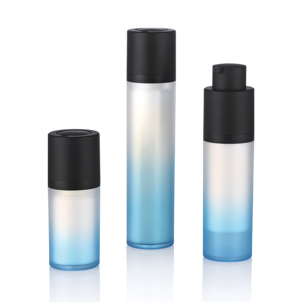 15 ml 30 ml 50 ml för foundation serum ögon grädde förpackning hudvård kosmetisk rotation vakuum luftlös lotion pump flaska l20
