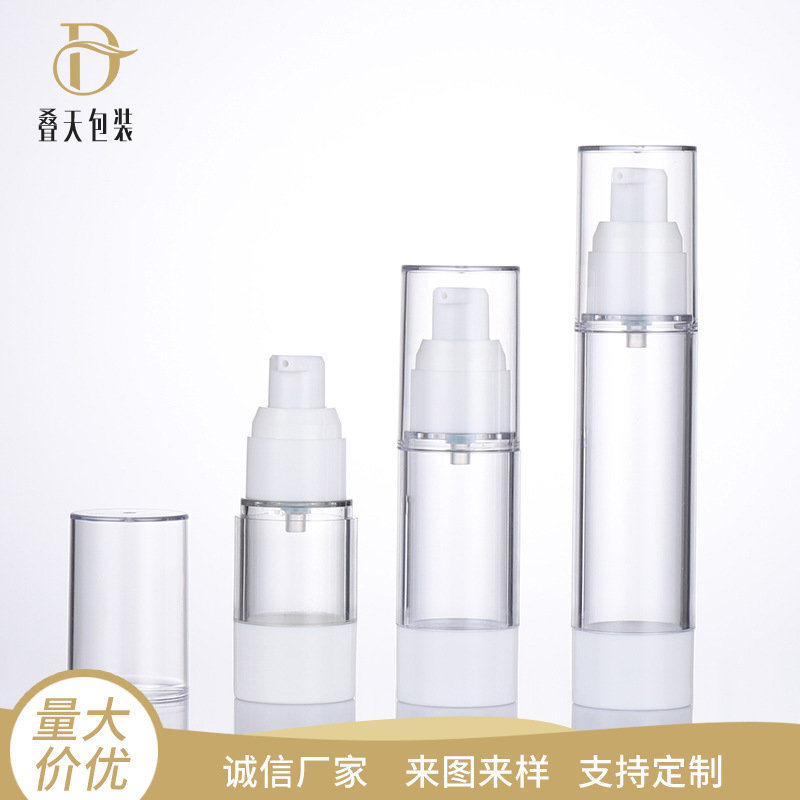 Lotion Sub Bottle 15 30 50 80 100 120 ml Travelvatten Påfyllning av vakuumflaskan Lotionflaska