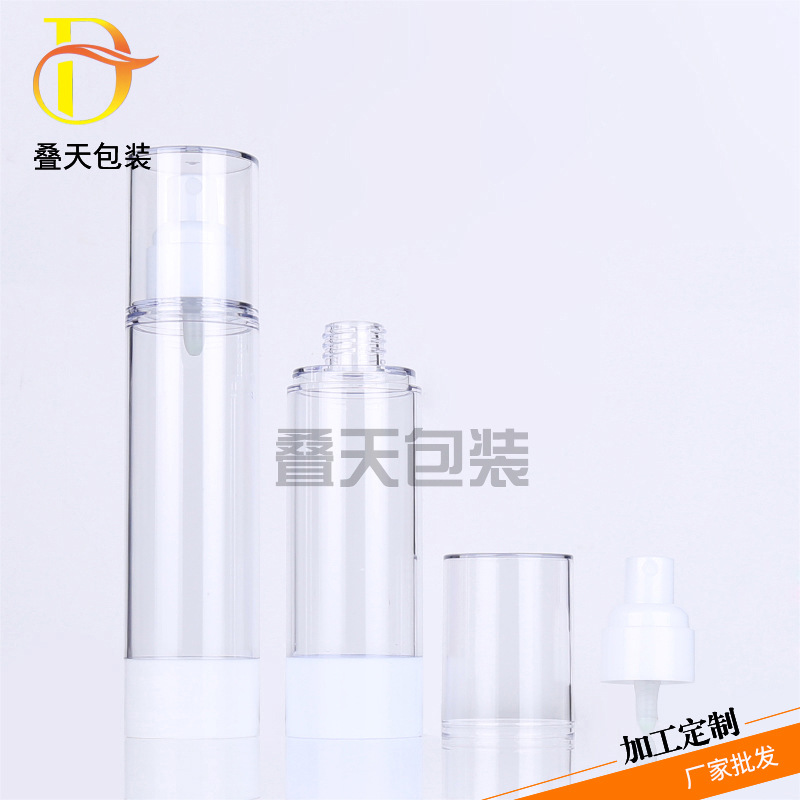 Alla typer av kosmetikflaskor Lotion Bottle Parfym Bottle Spray Bottle 80 100 ml Transparent vakuumflaska