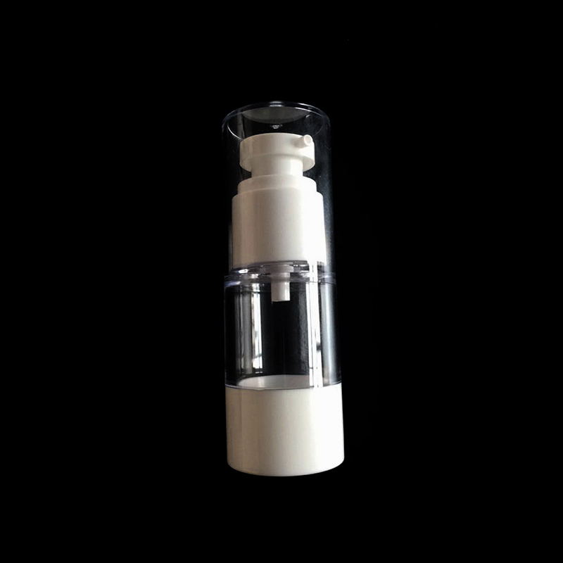 Klassisk 33 Vakuumflaska 15 ml 30 ml 50 ml PP Bottle Transparent Lid Press Lotion Bottle