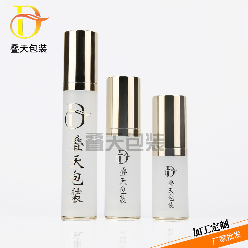 Kosmetika Sub Bottle Portable Lotion Press Type Vakuumflaska 15 30 ML Lotion Bottle